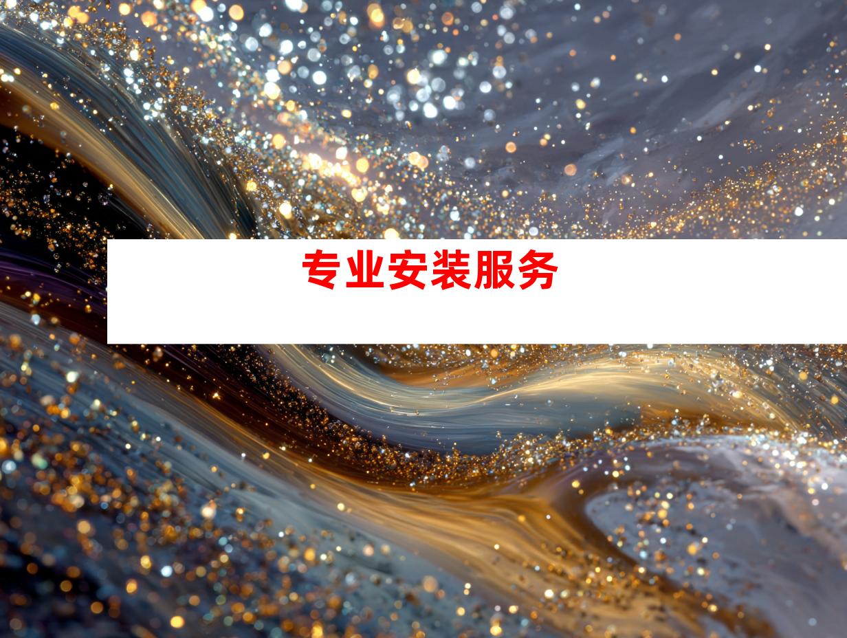 专业安装服务
