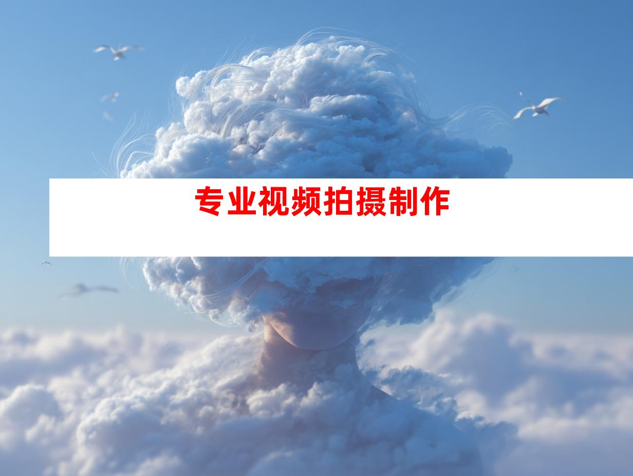 专业视频拍摄制作