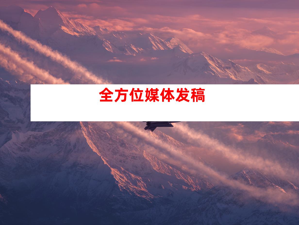 全方位媒体发稿