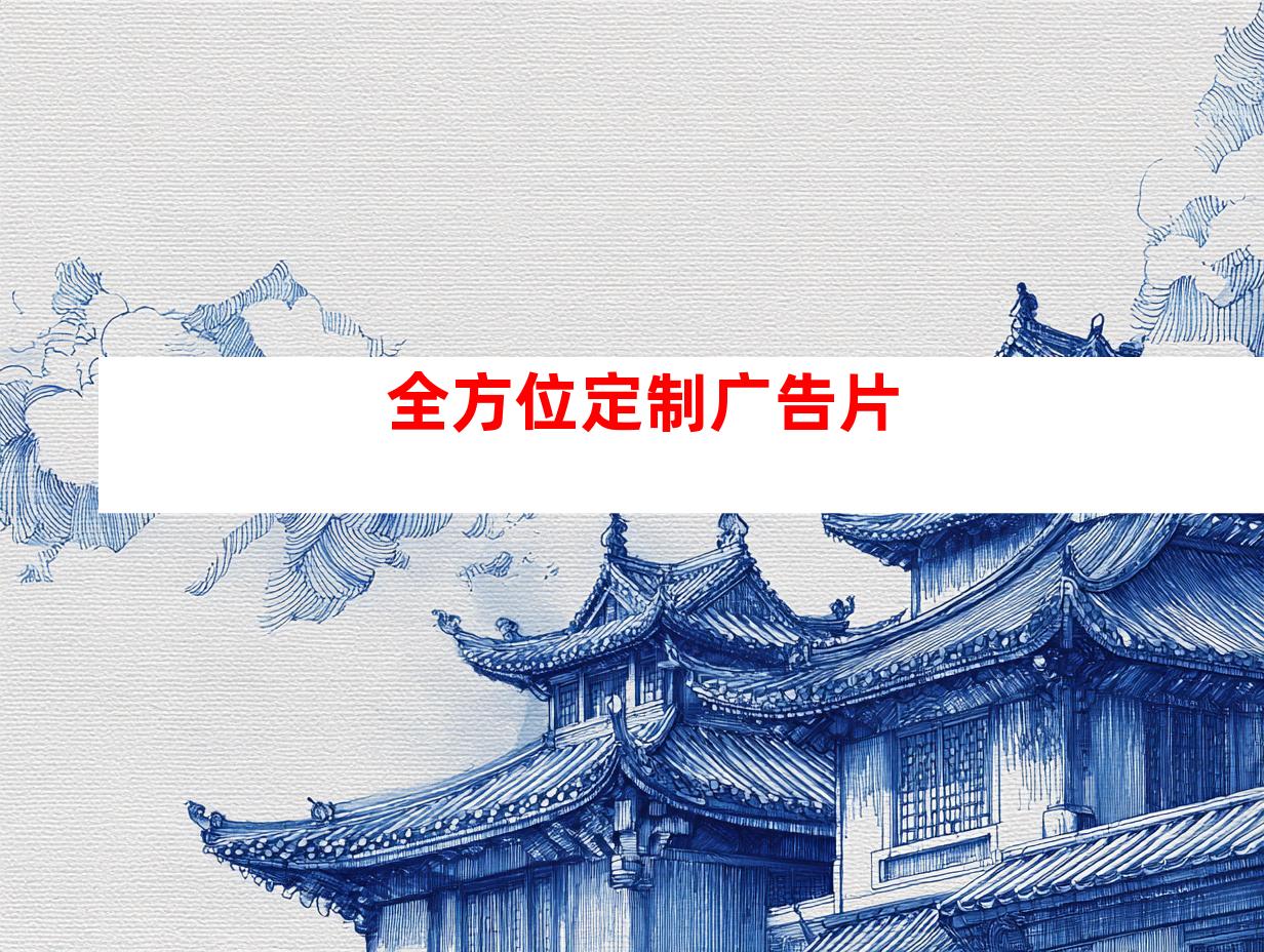全方位定制广告片