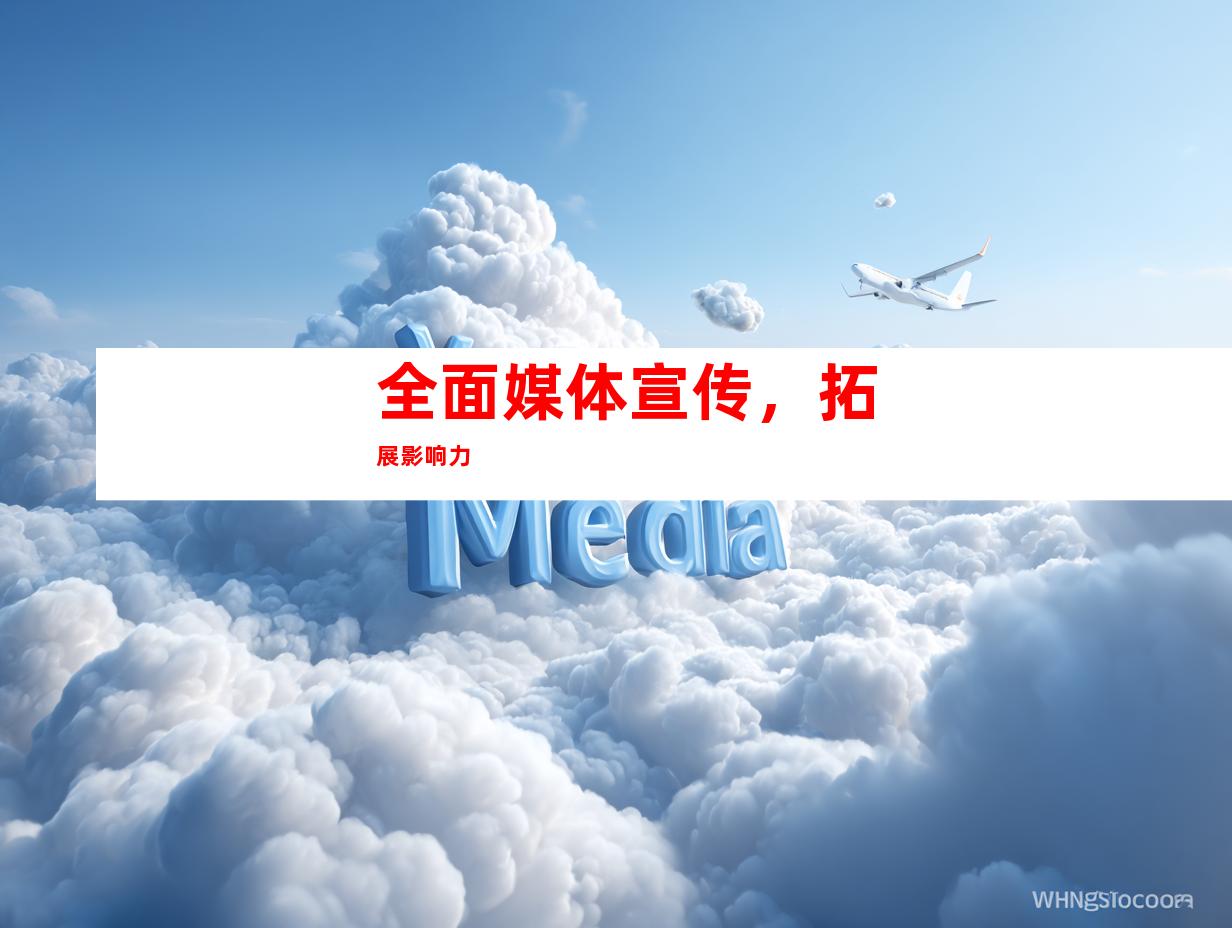 全面媒体宣传，拓展影响力