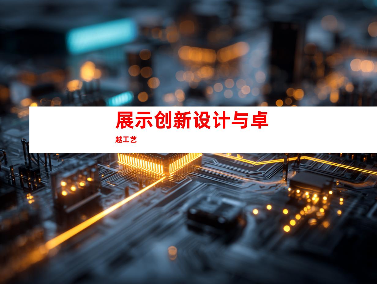 展示创新设计与卓越工艺