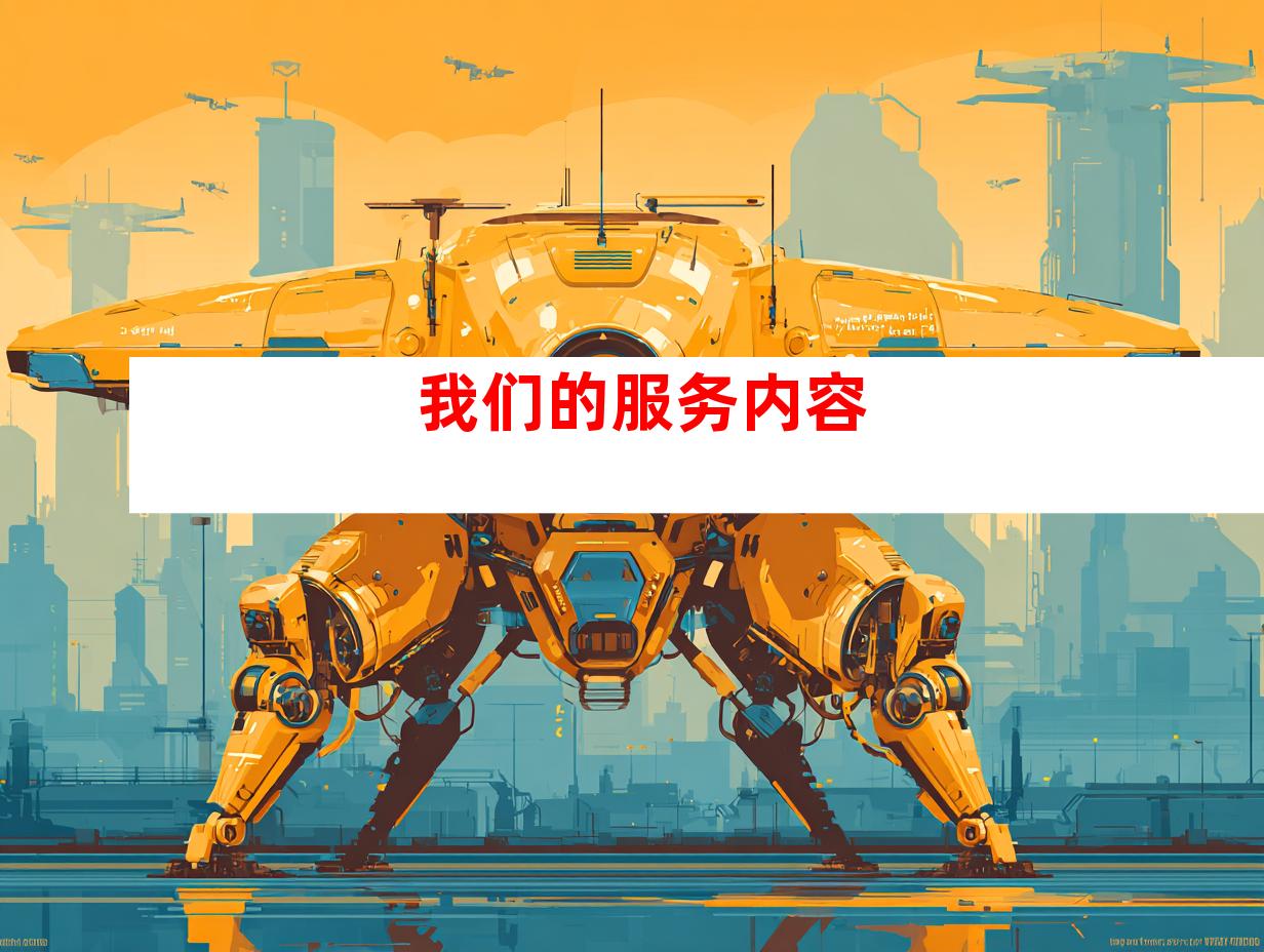 我们的服务内容