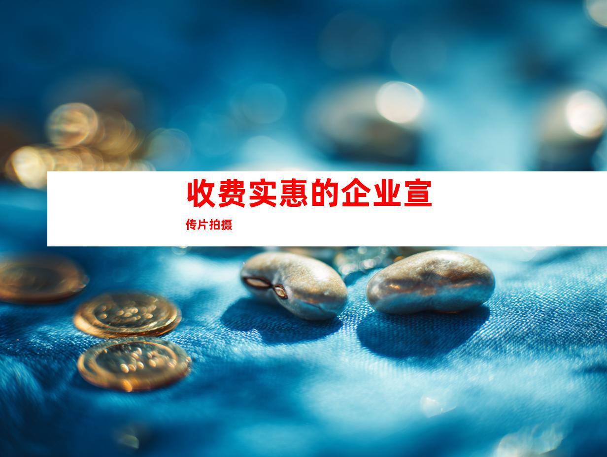 收费实惠的企业宣传片拍摄