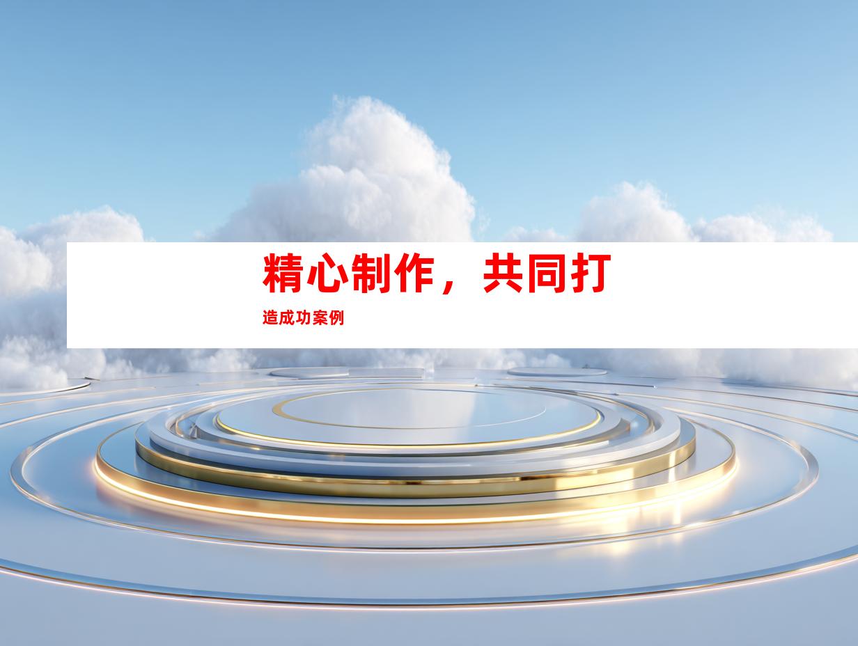 精心制作，共同打造成功案例