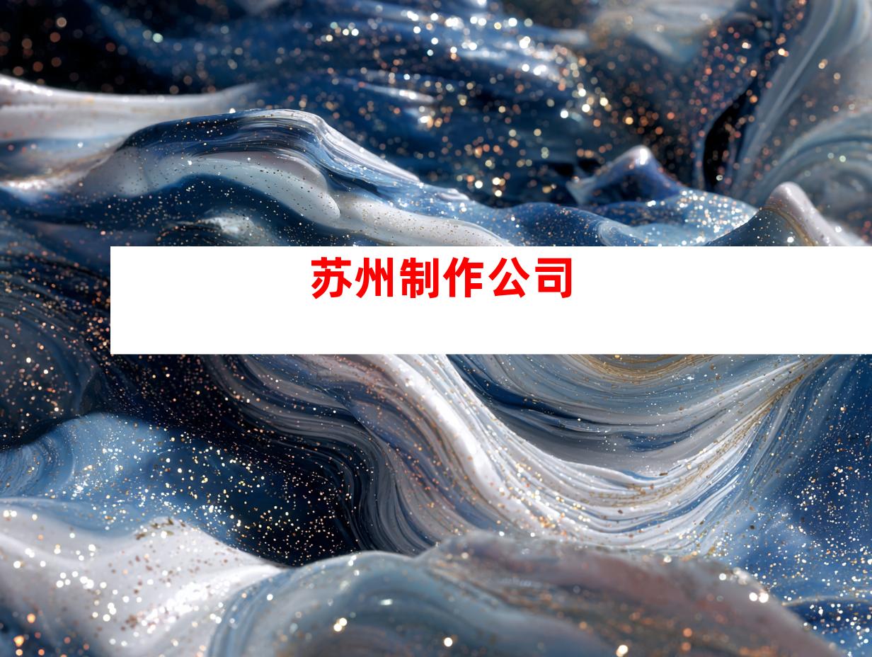 苏州制作公司