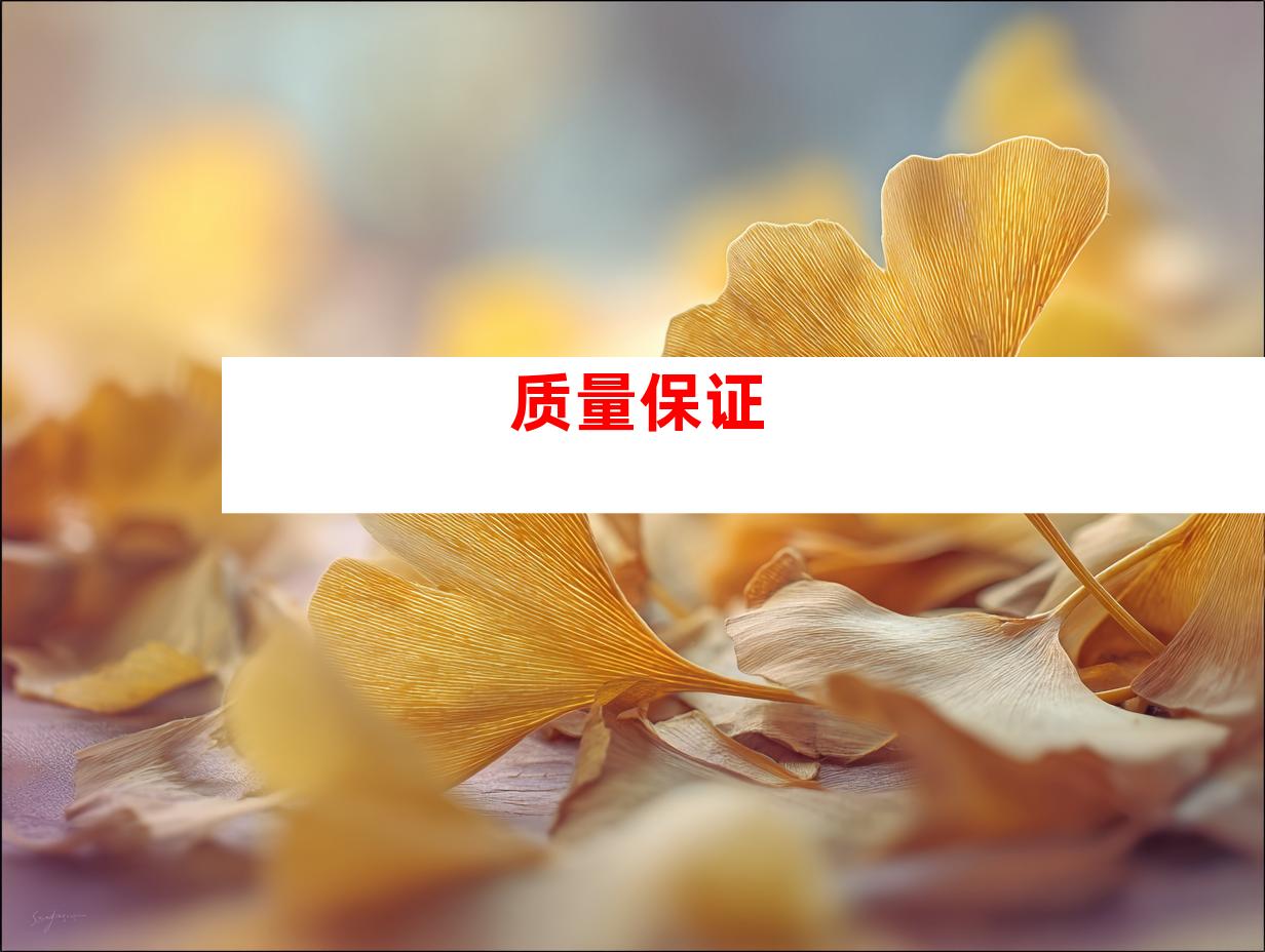 质量保证