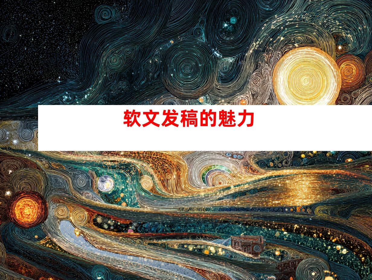 软文发稿的魅力