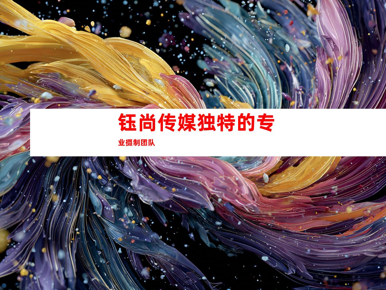 钰尚传媒独特的专业摄制团队