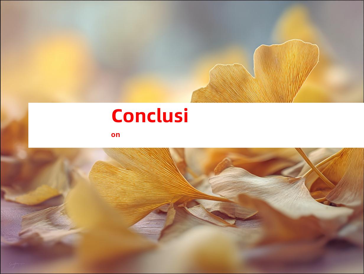 Conclusion