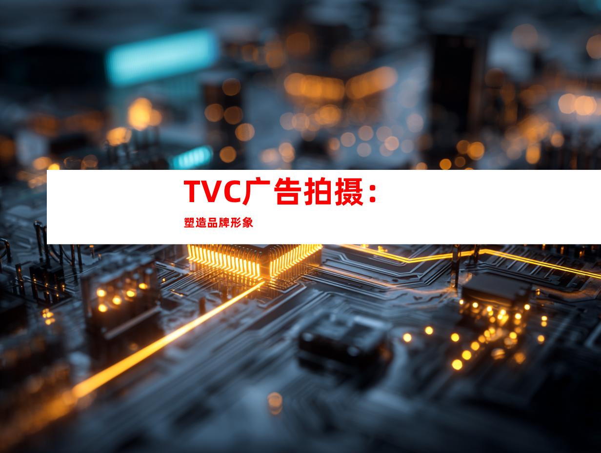 TVC广告拍摄：塑造品牌形象