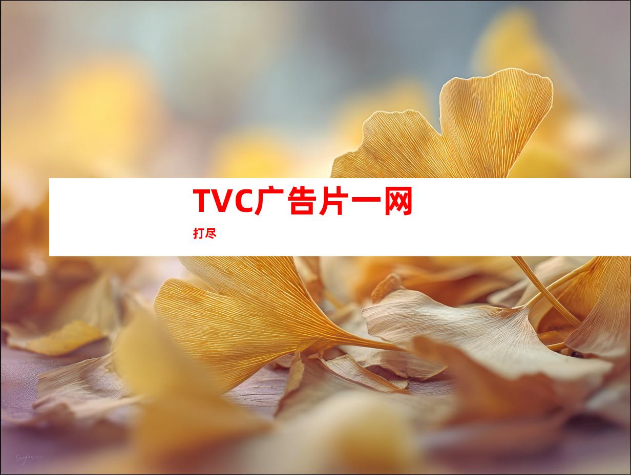 TVC广告片一网打尽